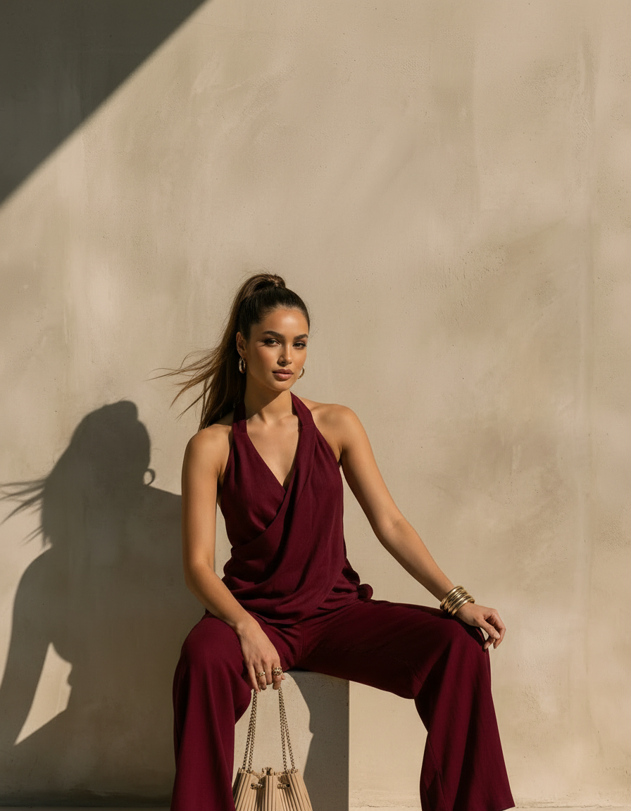 ÉLORIA Draped Set