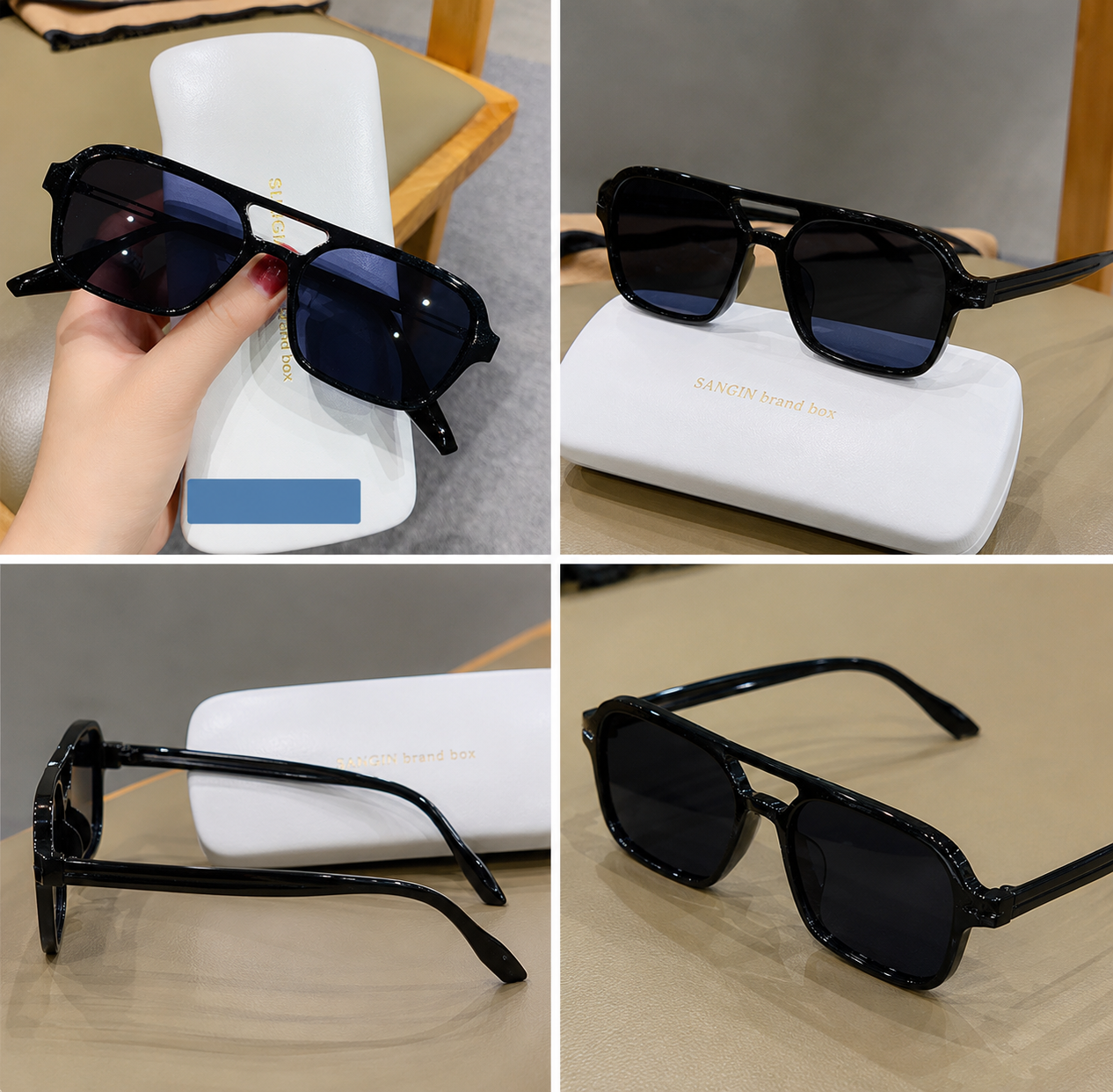 ÉLORIA Luxe Oversized Sunglasses