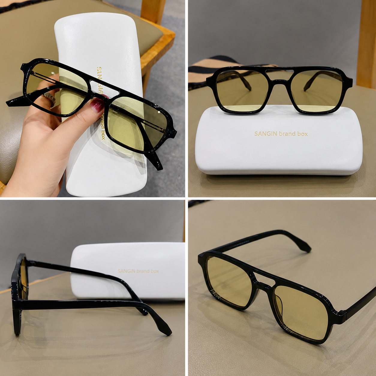 ÉLORIA Luxe Oversized Sunglasses